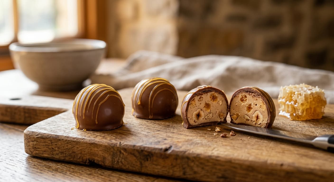 Honey Nougat Praline