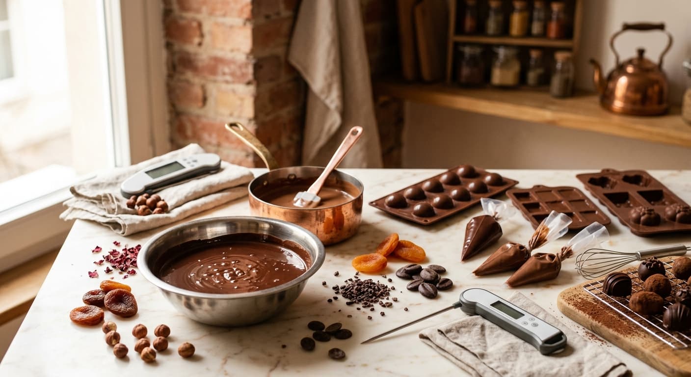 Chocolate making process
